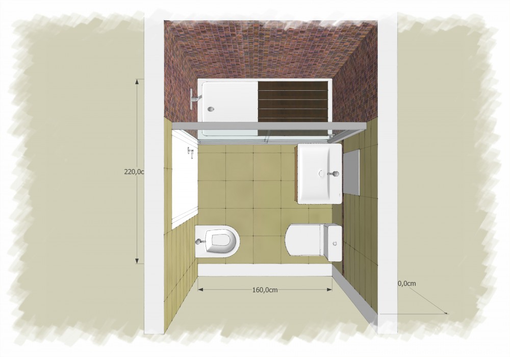 Infografía de reformas tipo en baños