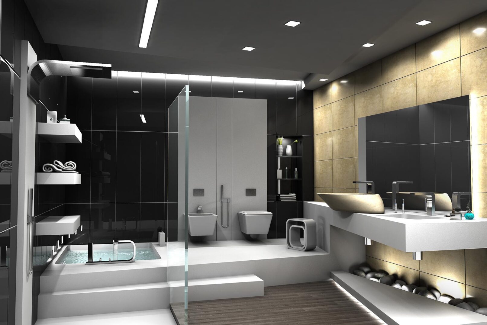 Baño Krion Porcelanosa