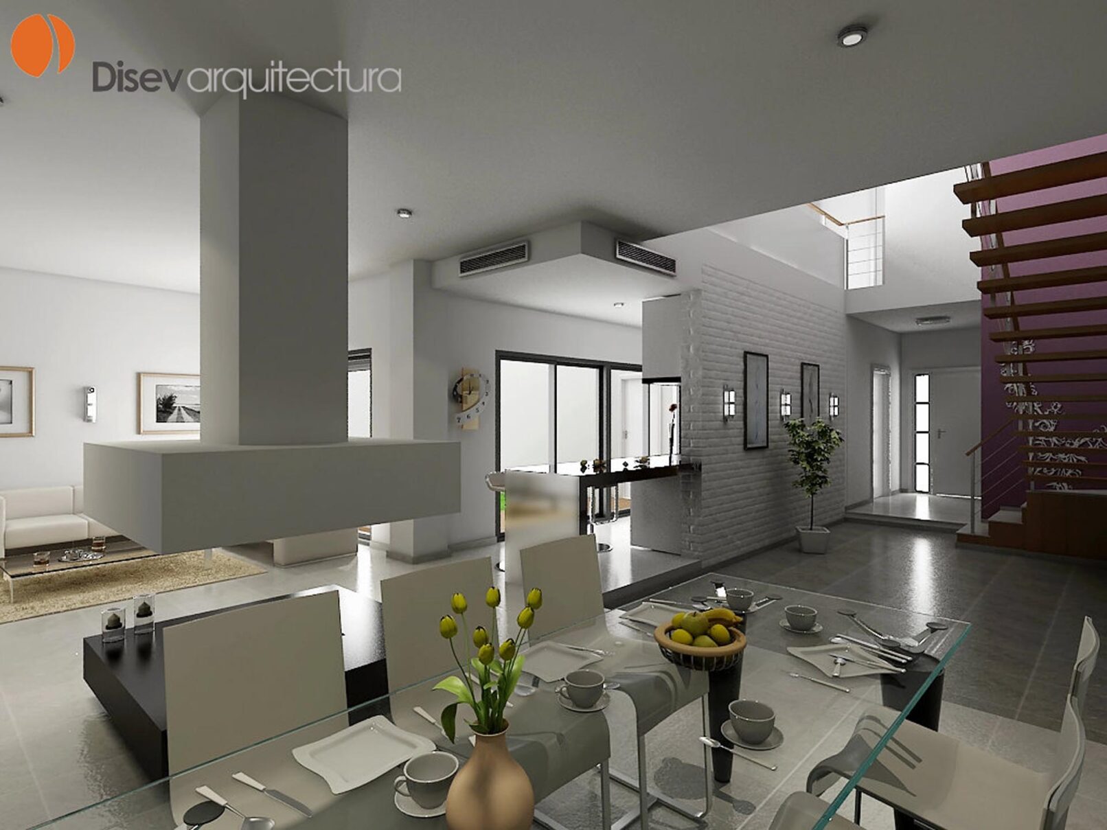 Proyecto de vivienda en ejecución