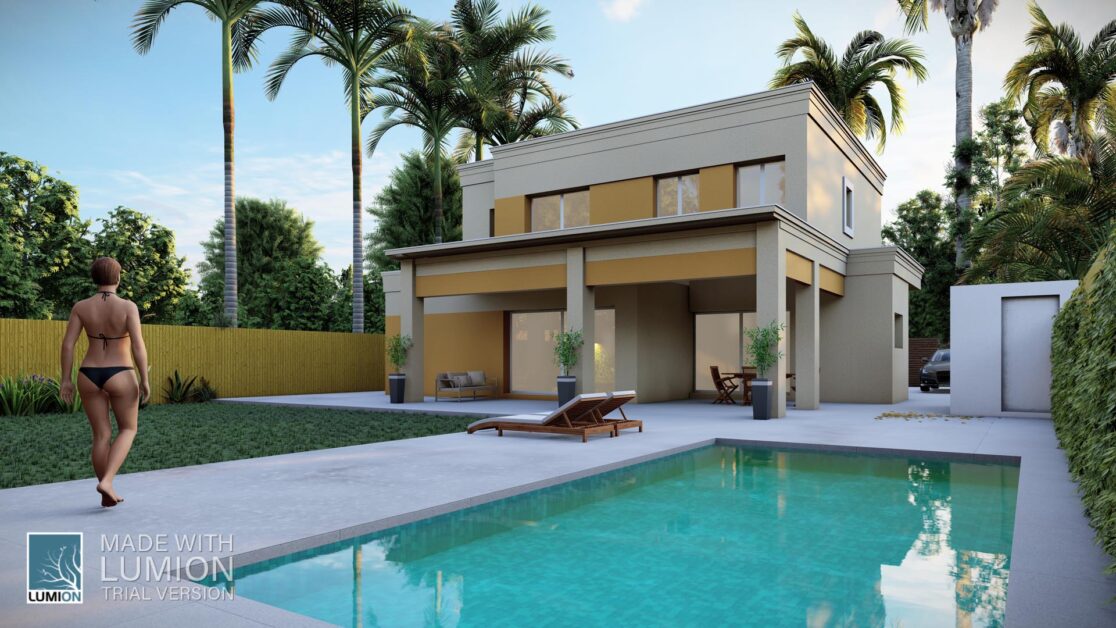 Proyecto de vivienda en ejecución