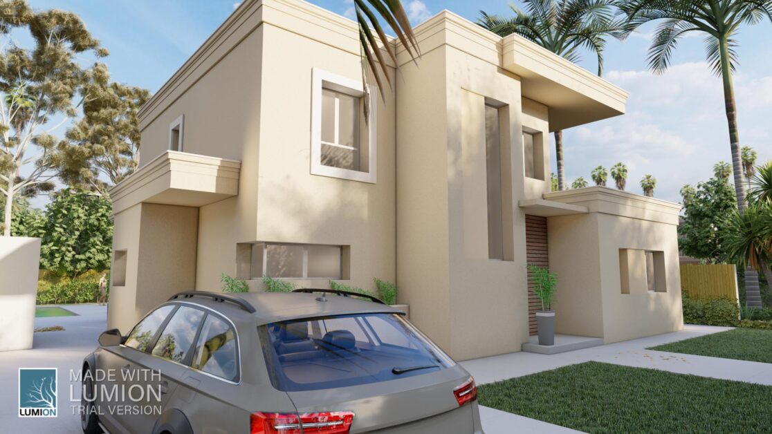 Proyecto de vivienda en ejecución