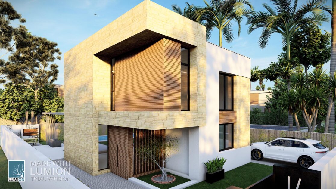 Proyecto de vivienda en ejecución