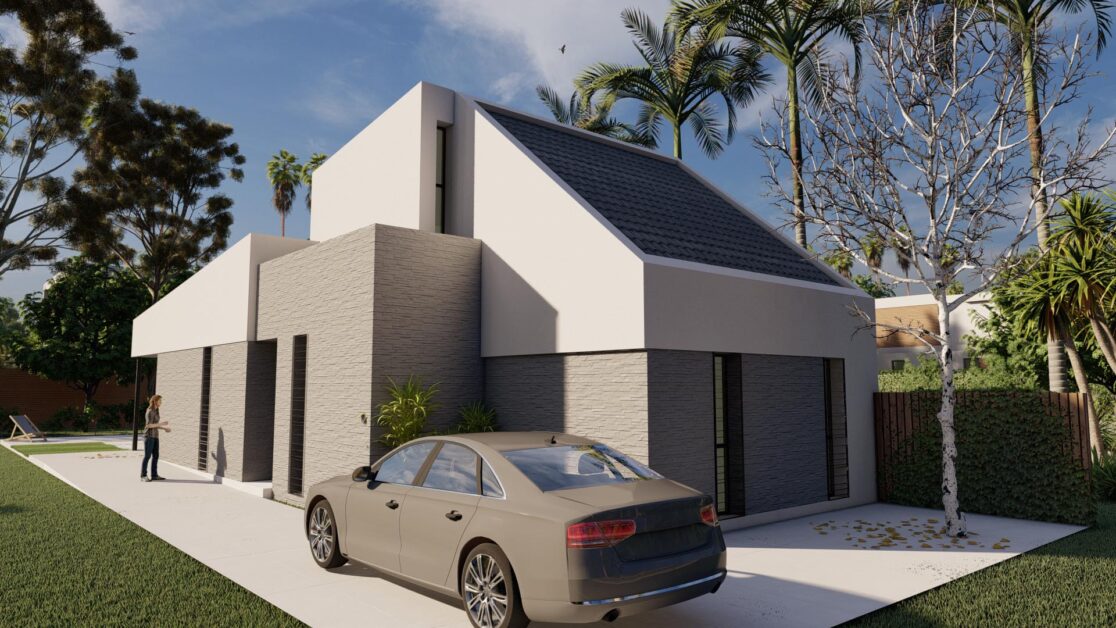 Proyecto de vivienda en ejecución