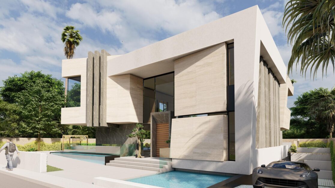 Proyecto de vivienda en ejecución