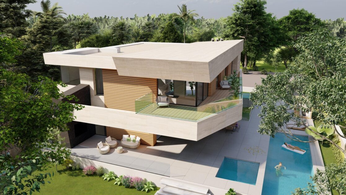 Proyecto de vivienda en ejecución