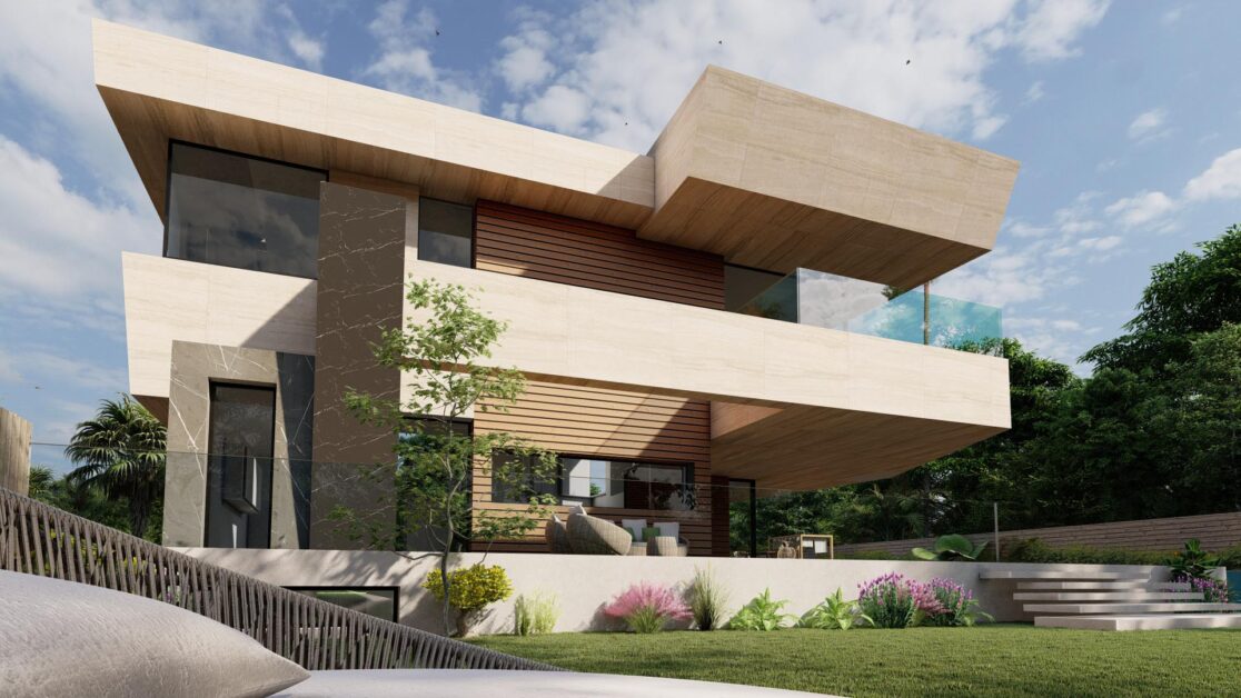 Proyecto de vivienda en ejecución