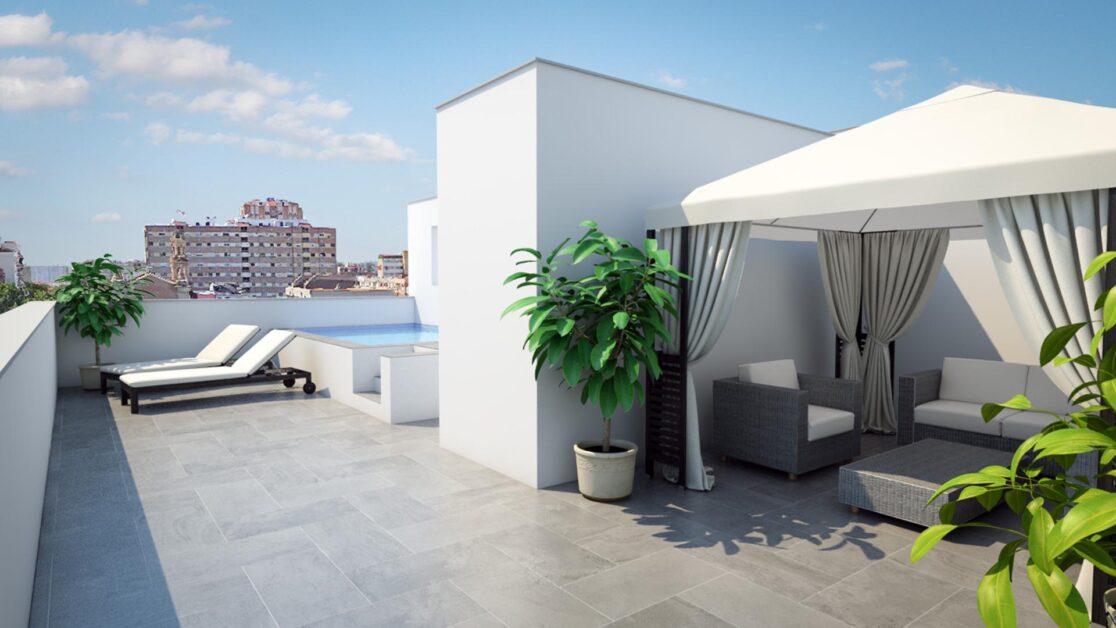 Proyecto de vivienda en ejecución