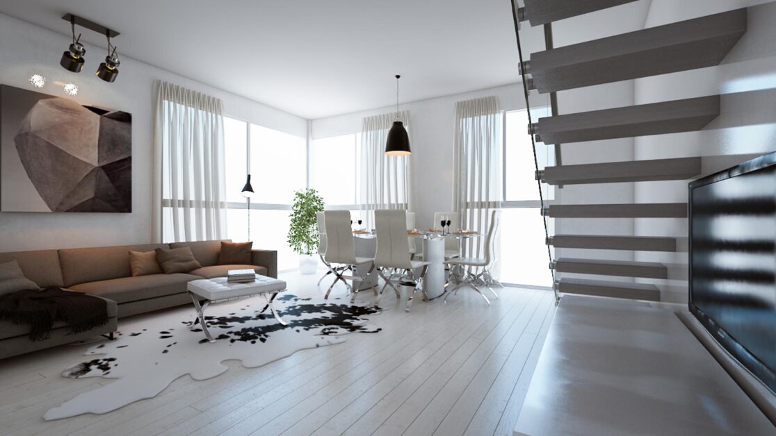 Proyecto de vivienda en ejecución