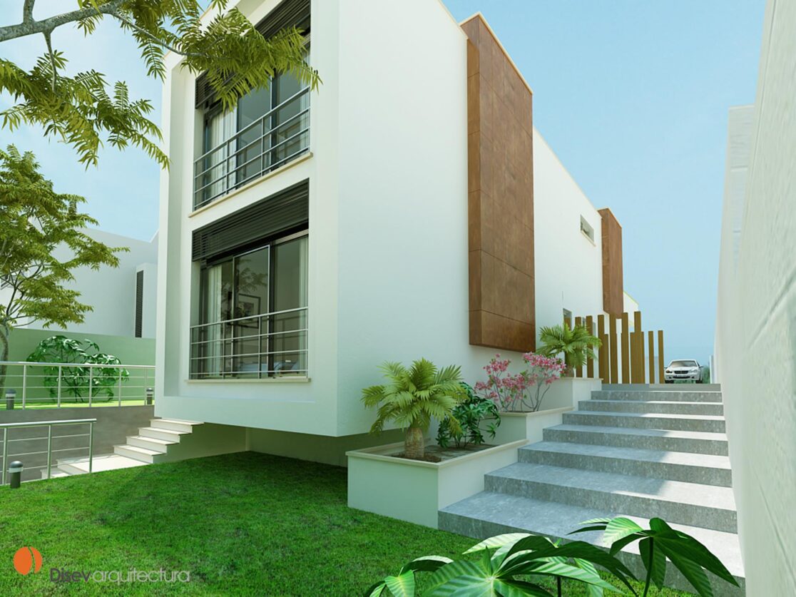 Proyecto de vivienda en ejecución