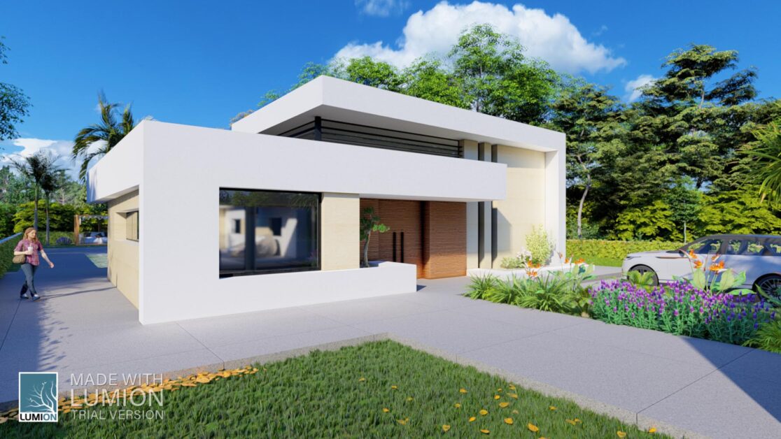 Proyecto de vivienda en ejecución