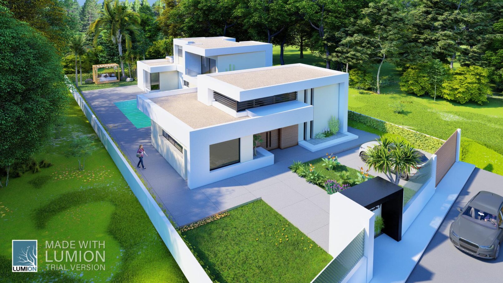 Proyecto de vivienda en ejecución