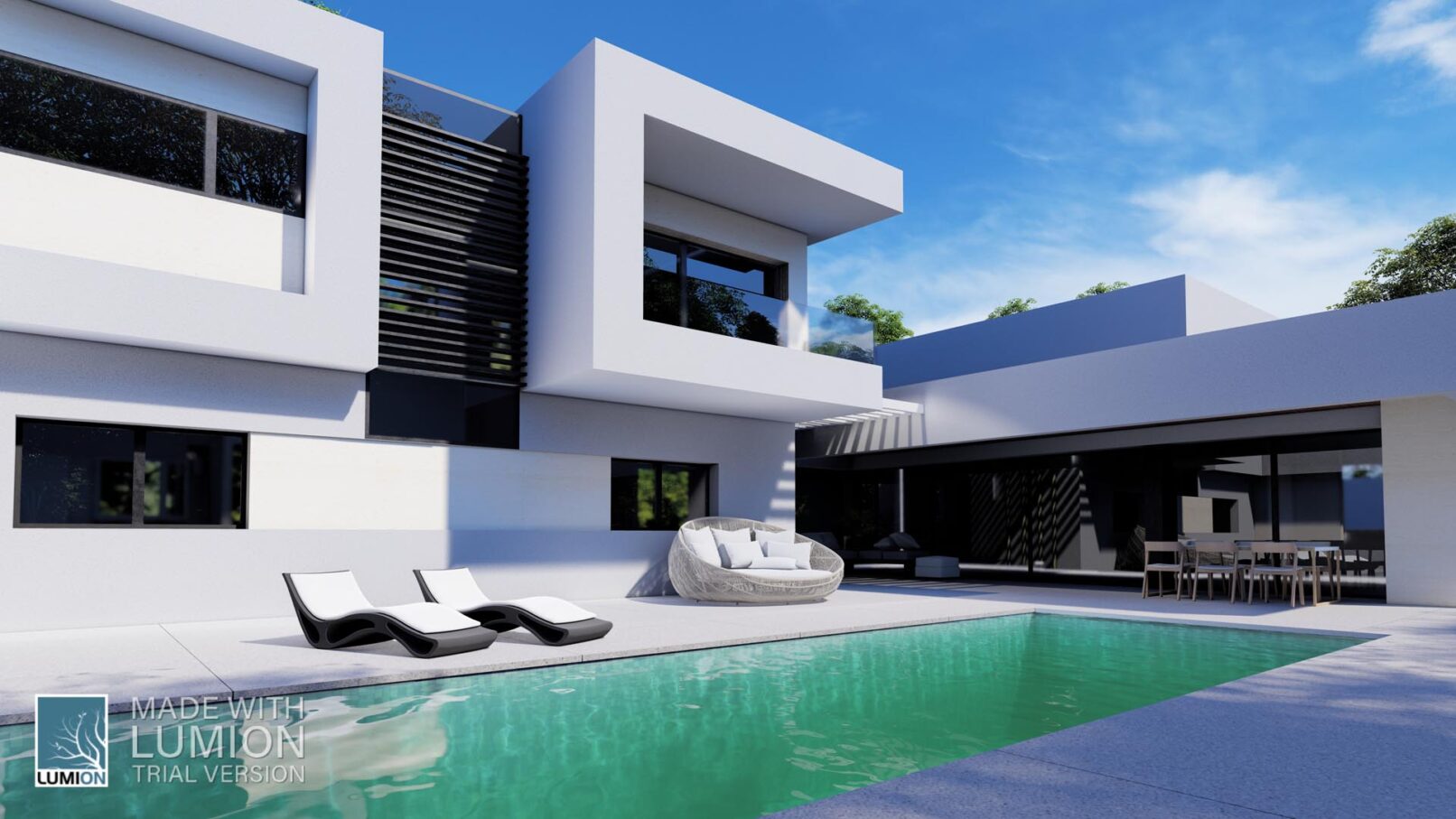 Proyecto de vivienda en ejecución