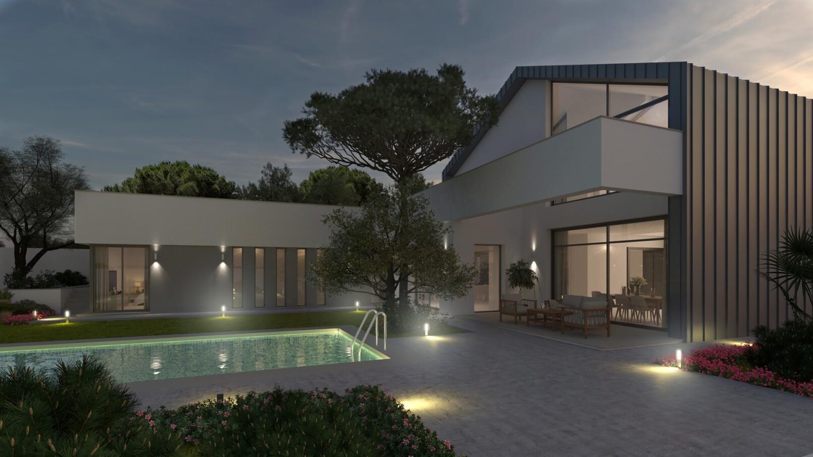 Proyecto de vivienda en ejecución