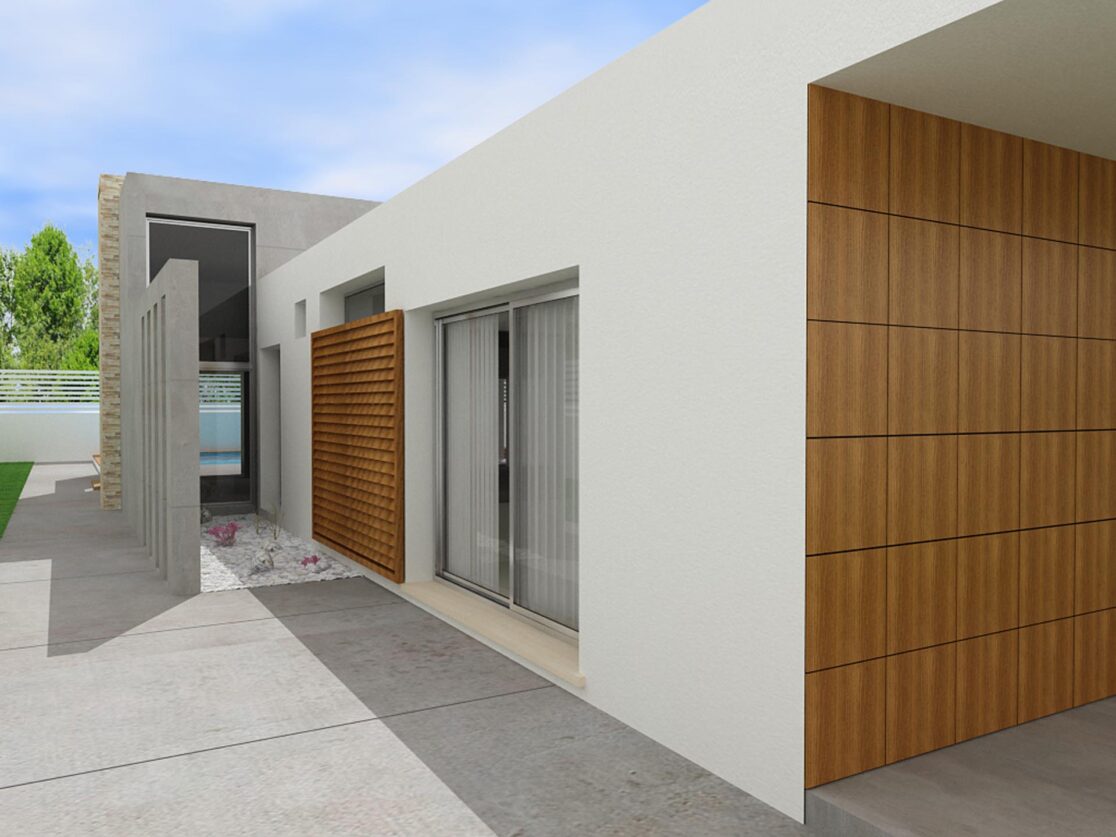 Proyecto de vivienda en ejecución