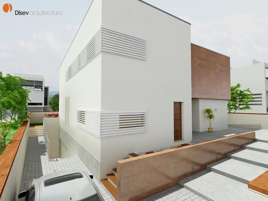 Proyecto de vivienda en ejecución