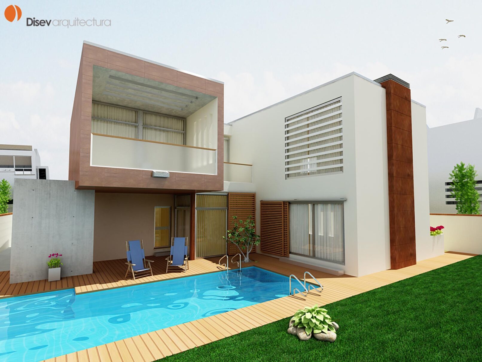 Proyecto de vivienda en ejecución