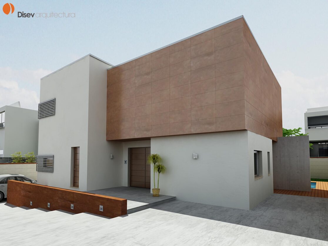 Proyecto de vivienda en ejecución